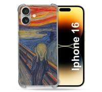 Coque Renforcée Pour Apple Iphone 16 Plus Peinture Le Cri