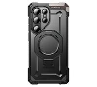 Coque Renforcée pour Galaxy S25 FE Série Unicorn Beetle Grip avec Béquille, Noir