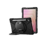 Coque Renforcée pour Galaxy Tab S11 - Poignée Rotative 360° Noir