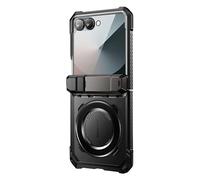 Coque Renforcée pour Galaxy Z Flip 7 Série Unicorn Beetle Grip avec Béquille Supcase Noir