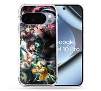 Coque Renforcée pour Google Pixel 10 Pro Manga Demon Slayer Groupe