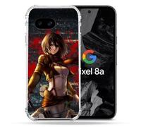 Coque Renforcée Pour Google Pixel 8a Manga Attaque Titans Mikasa