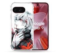 Coque Renforcée Pour Google Pixel 9 Manga Tokyo Ghoul Kaneki Blanc