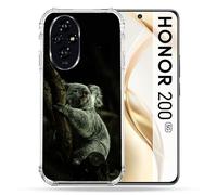 Coque Renforcée Pour Honor 200 5g Animal Koala Noir