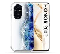 Coque Renforcée Pour Honor 200 5g Musique Partition Vague