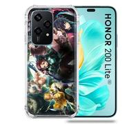 Coque Renforcée Pour Honor 200 Lite 5g Manga Demon Slayer Groupe