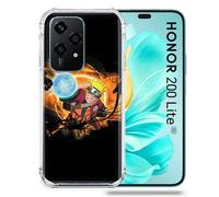 Coque Renforcée Pour Honor 200 Lite 5g Manga Naruto Noir