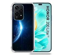Coque Renforcée Pour Honor 200 Lite 5g Univers Planete Terre