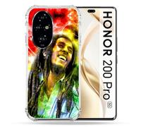 Coque Renforcée Pour Honor 200 Pro 5g Musique Bob Marley Color