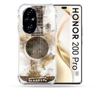 Coque Renforcée Pour Honor 200 Pro 5g Musique Guitare Tag