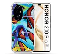 Coque Renforcée Pour Honor 200 Pro 5g Street Art Graf Color