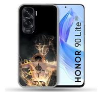 Coque Renforcée Pour Honor 90 Lite 5g Manga One Piece Ace Noir