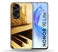 Coque Renforcée Pour Honor 90 Lite 5g Musique Piano Retro