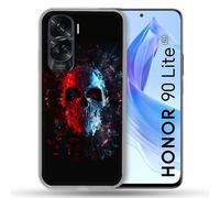 Coque Renforcée Pour Honor 90 Lite 5g Tete De Mort Deflagration