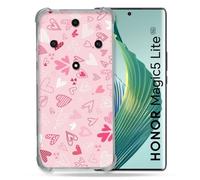 Coque Renforcée Pour Honor Magic 5 Lite Amour Ptis Coeurs