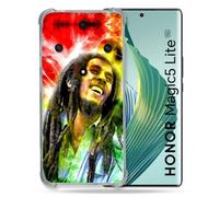 Coque Renforcée Pour Honor Magic 5 Lite Musique Bob Marley Color