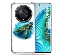 Coque Renforcée Pour Honor Magic 6 Lite 5g Animal Tortue Blanche Multicolore