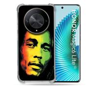 Coque Renforcée Pour Honor Magic 6 Lite 5g Musique Bob Marley 2