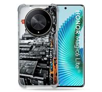 Coque Renforcée Pour Honor Magic 6 Lite 5g Voyage Amerique Usa New York Taxi