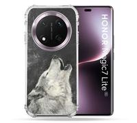 Coque Renforcée Pour Honor Magic 7 Lite 5g Animal Loup Hurlement