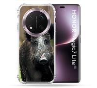 Coque Renforcée Pour Honor Magic 7 Lite 5g Chasse Sanglier Bois