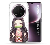 Coque Renforcée Pour Honor Magic 7 Lite 5g Manga Demon Slayer Nezuko