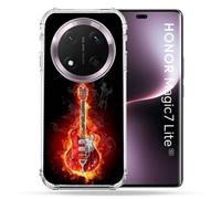 Coque Renforcée Pour Honor Magic 7 Lite 5g Musique Guitare Electrique