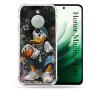 Coque Renforcée pour Honor Magic 8 Lite 5G Street Art Donald Duck
