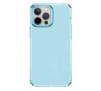Itskins Coque Spectrum Clear renforcée iPhone 13 Pro Bleu clair