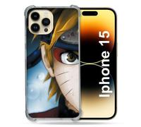Coque Renforcée Pour Iphone 15 (6.1) Manga Naruto Blanc