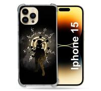 Coque Renforcée Pour Iphone 15 (6.1) Manga Naruto Sage