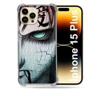 Coque Renforcée Pour Iphone 15 Plus (6.7) Manga Naruto Gaara