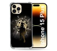 Coque Renforcée Pour Iphone 15 Plus (6.7) Manga Naruto Sage