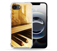 Coque Renforcée Pour Iphone 16e Musique Piano Retro