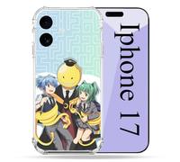 Coque Renforcée pour Iphone 17 Manga Assassination Classroom Kuro Trio