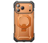 Coque Renforcée pour iPhone 17 Pro Série Unicorn Beetle Grip avec Béquille Orange