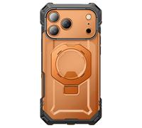 Supcase Coque iPhone 17 Pro UB Grip – MagSafe, Support métal réglable, Protection antichute, Corail