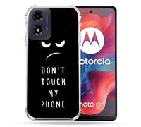 Coque Renforcée Pour Motorola G04 4g Humour Don't Touch