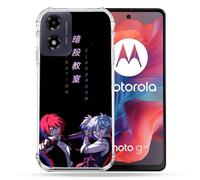 Coque Renforcée Pour Motorola G04 4g Manga Assassination Classroom Duo