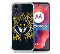 Coque Renforcée Pour Motorola G04 4g Manga Assassination Classroom Kuro Noir