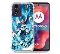 Coque Renforcée Pour Motorola G04 4g Manga Dragon Ball Vegeta Bleu