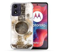 Coque Renforcée Pour Motorola G04 4g Musique Guitare Tag