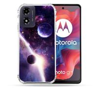 Coque Renforcée Pour Motorola G04 4g Univers Planete Stellaire