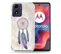 Coque Renforcée Pour Motorola G04 4g Zen Attrape Reve Blanc