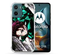 Coque Renforcée Pour Motorola G05 / E15 Manga Demon Slayer Tanjiro