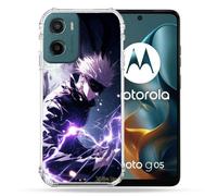 Coque Renforcée Pour Motorola G05 / E15 Manga Jujutsu Kaisen Gojo Saturo