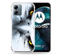 Coque Renforcée Pour Motorola G14 4g Animal Aigle Royal Blanc