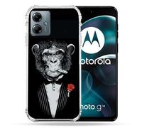 Coque Renforcée Pour Motorola G14 4g Decale Singe Mafia