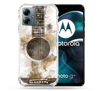 Coque Renforcée Pour Motorola G14 4g Musique Guitare Tag