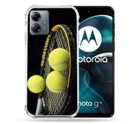 Coque Renforcée Pour Motorola G14 4g Sport Tennis Balls
